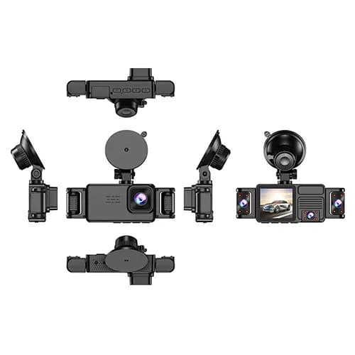 دوربین ثبت وقایع خودرو 5 لنزه 360 درجه وای فای دار 2K Ultra HD — تصویر ۲