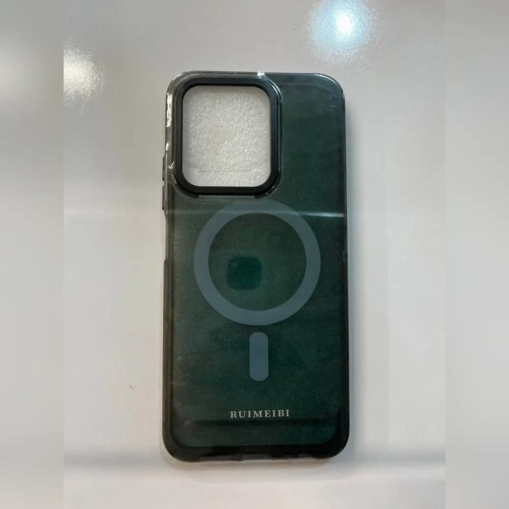 قاب گوشی مگ‌سیف RUMEIBI | قاب شفاف رنگی مناسب برای گوشی شیائومی Redmi 15C — تصویر ۳