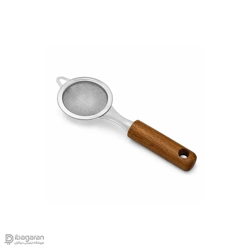 چای صاف کن استیل دسته چوبی ریما مدل 13231 — تصویر ۵