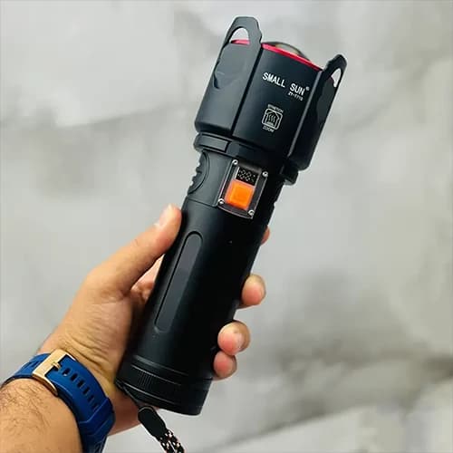 چراغ قوه زوم‌دار اسمال سان مدل ZY-T710