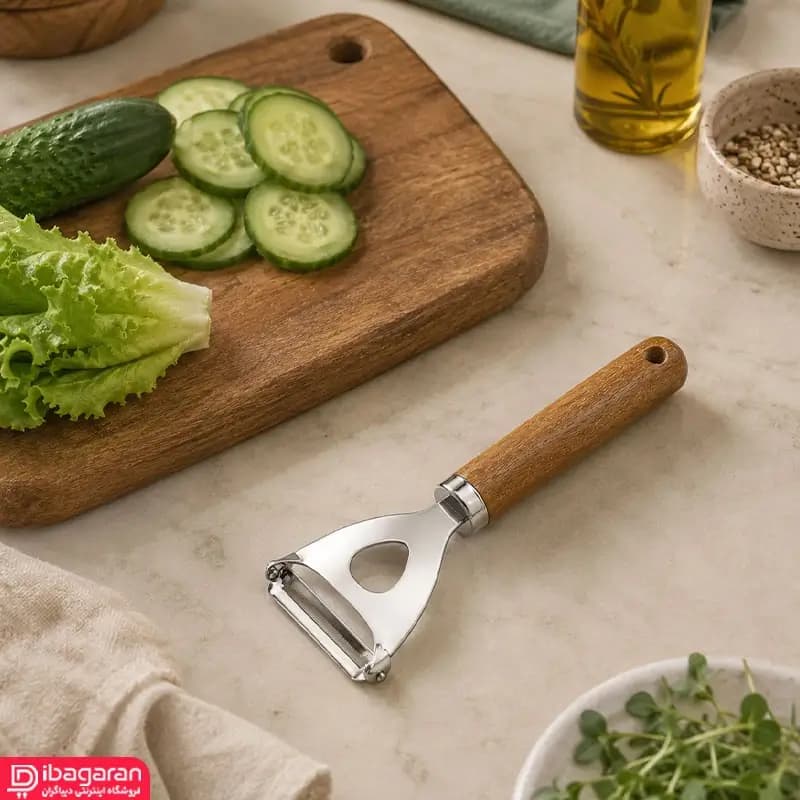 پوست کن دسته چوبی ریما مدل 13229