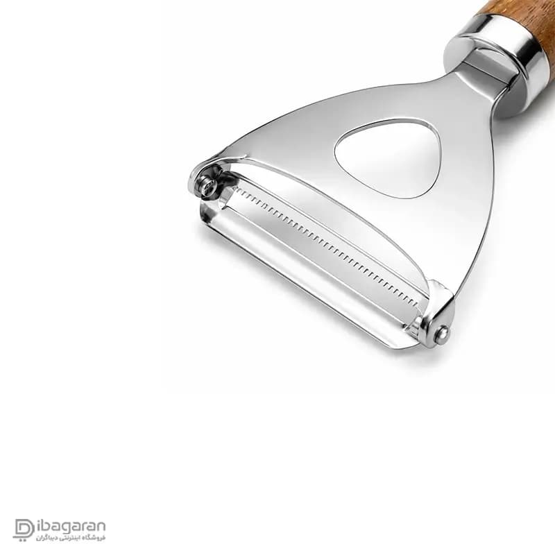 پوست کن دسته چوبی ریما مدل 13229 — تصویر ۳