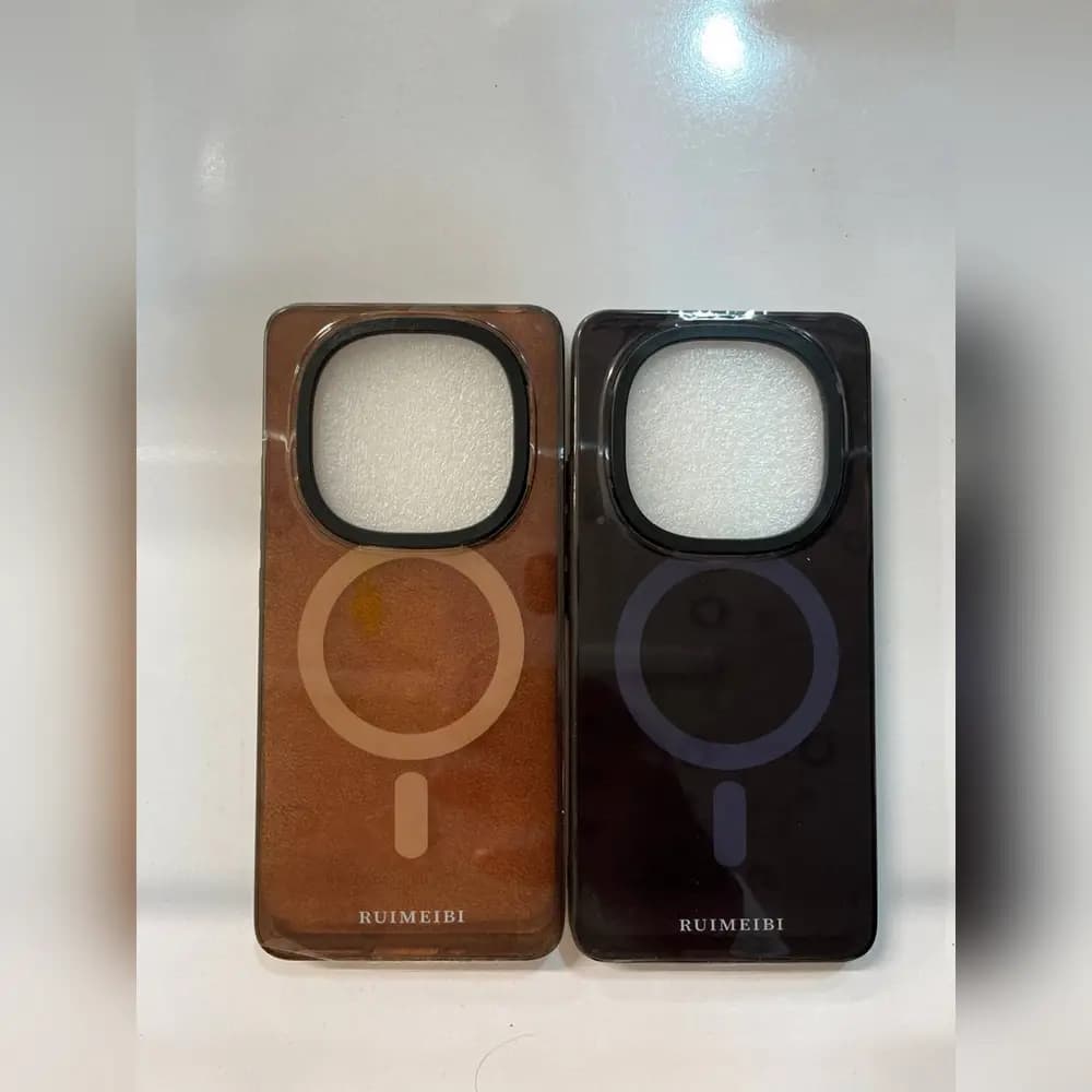 قاب گوشی مگ‌سیف RUMEIBI | قاب شفاف رنگی مناسب برای گوشی شیائومی note 14 pro 4g