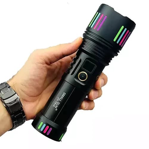 چراغ قوه زوم‌دار اسمال سان مدل ZY-T815