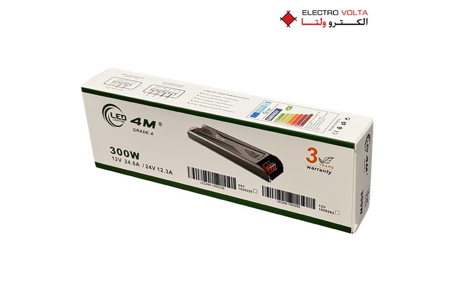 ترانس 12 ولت 300 وات LED4M — تصویر ۴