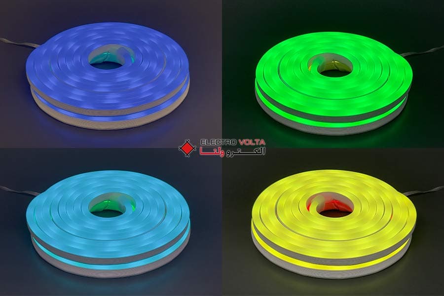 ریسه نئون فلکسی هوشمند RGB پیکاسو LED4M — تصویر ۲