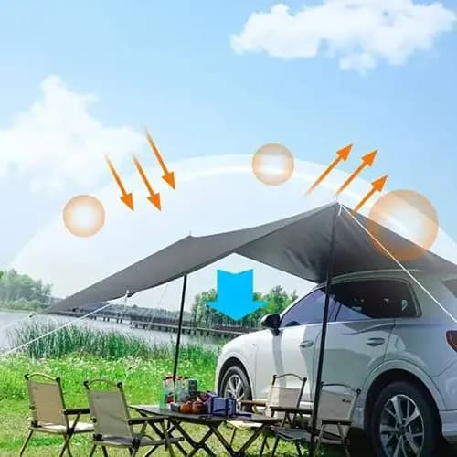 سایبان کمپینگ کنار خودرو PHATRIP مدل TA01-KH — تصویر ۴