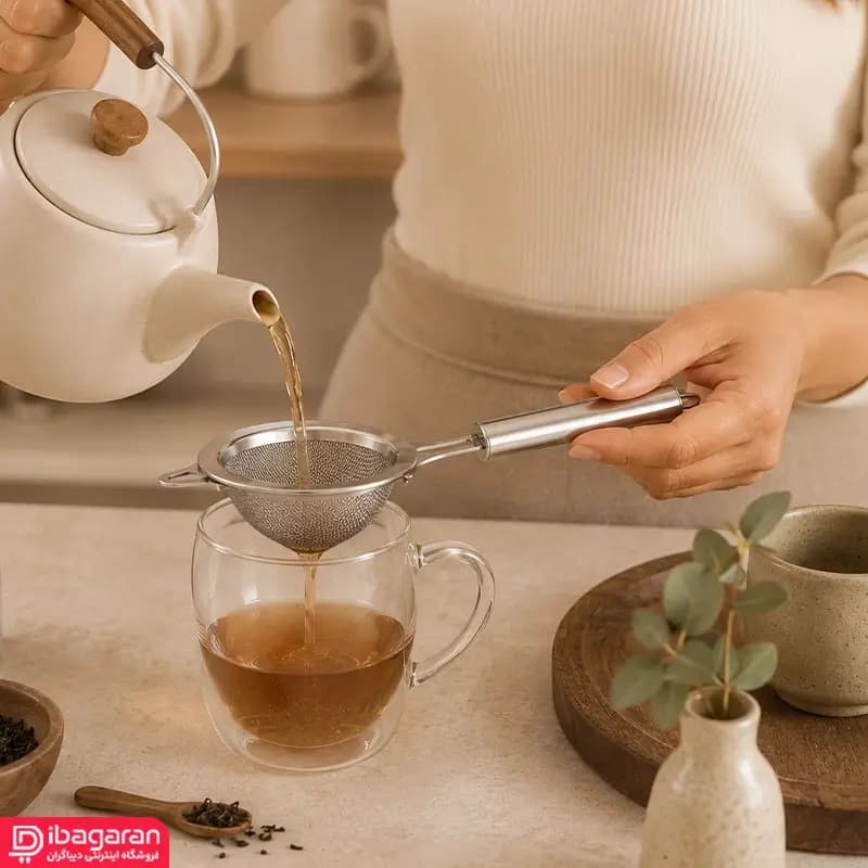 صافی چای استیل ریما مدل 13210 — تصویر ۶