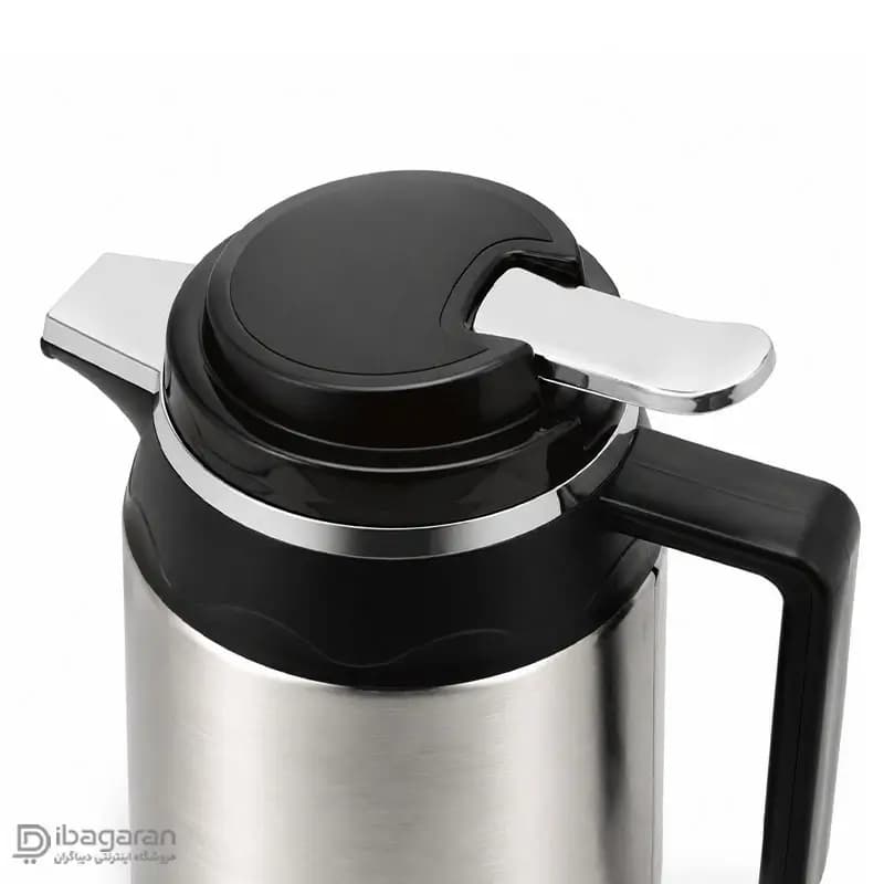 فلاسک استیل یونیک با محفظه شیشه ای — تصویر ۶
