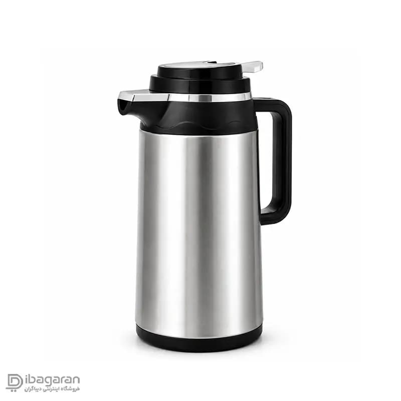 فلاسک استیل یونیک با محفظه شیشه ای — تصویر ۷