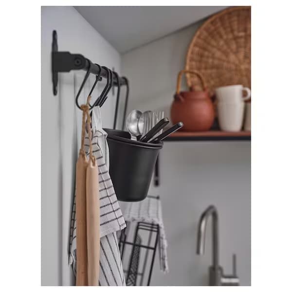 ریل آویز فلزی ایکیا HULTARP – طول 60 سانت — تصویر ۵