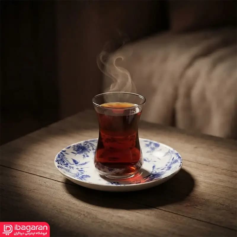 نعلبکی چینی ریور 6 عددی مدل 6027 — تصویر ۶