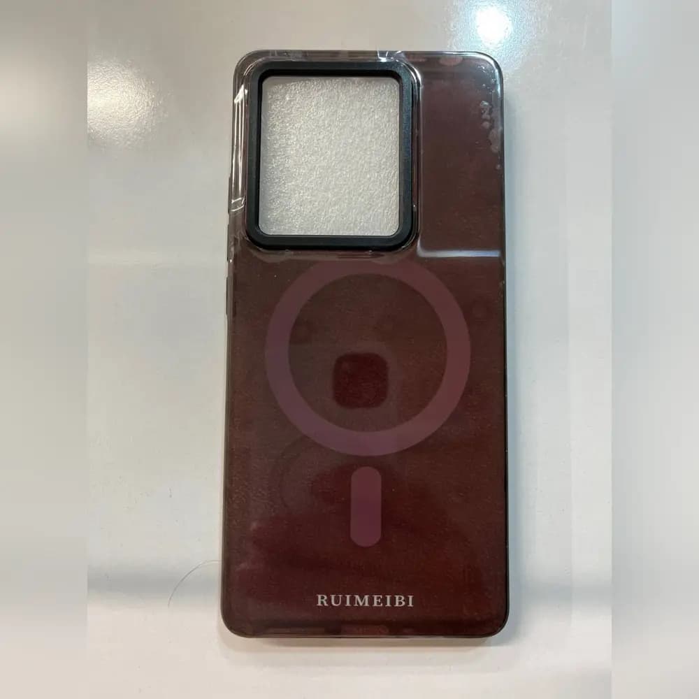 قاب گوشی مگ‌سیف RUMEIBI | قاب شفاف رنگی مناسب برای گوشی شیائومی note 14s — تصویر ۳