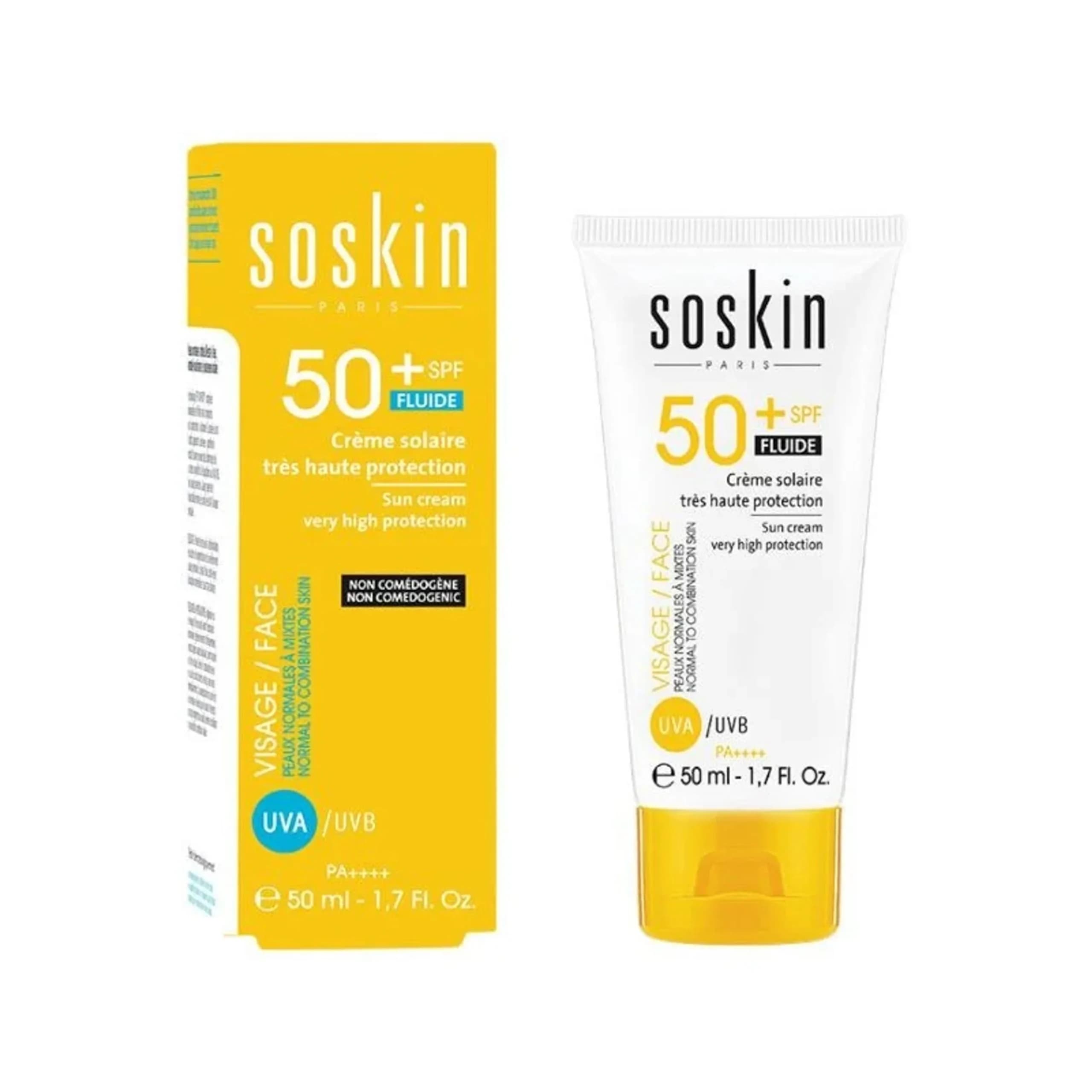 کرم ضدآفتاب SPF50 (بی رنگ) | سسکین — تصویر ۴