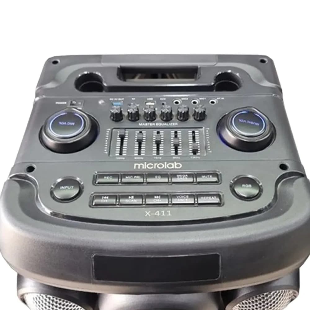 اسپیکر دوقلو دی جی میکرولب مدل DJ-X411 — تصویر ۳