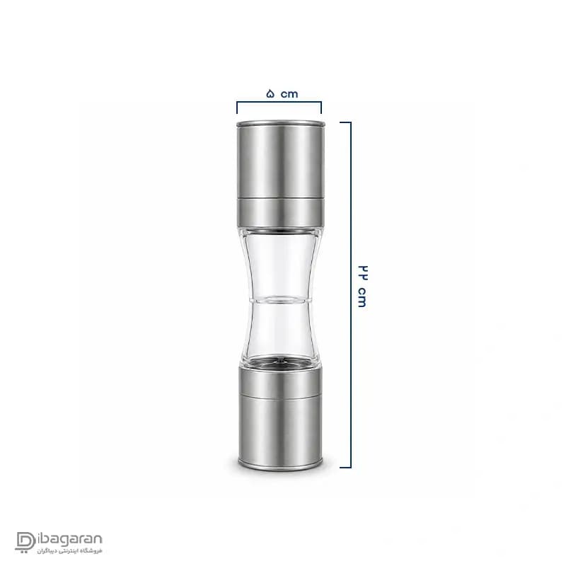 فلفل ساب دستی استیل و اکرولیک ریما مدل 13220 — تصویر ۲