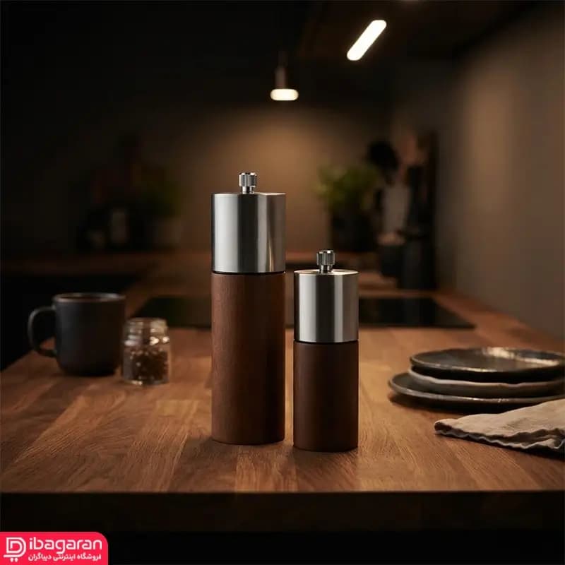 فلفل ساب دستی چوبی و استیل ریما