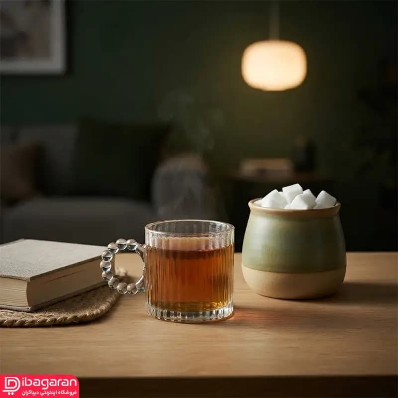 فنجان چای دسته مرواریدی ملورین کاوه — تصویر ۶