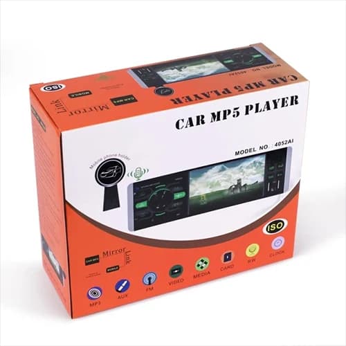 پخش تصویری خودرو بلوتوث دار Car MP5 Player مدل 4052AI — تصویر ۳