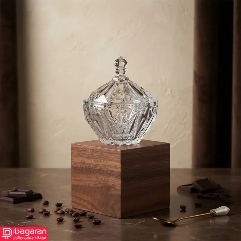 قندان بلور مودنا نوری تازه