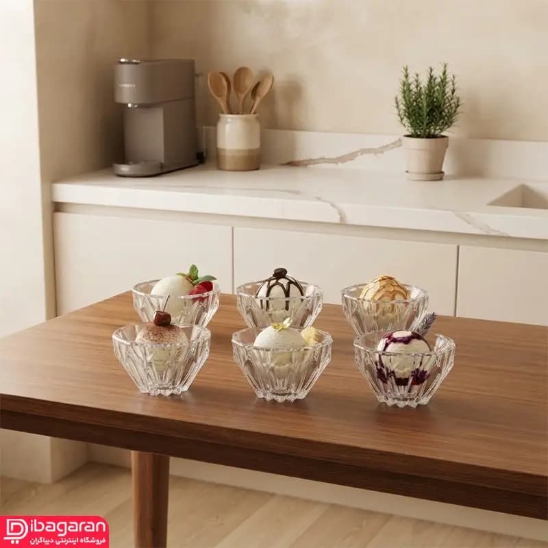 پیاله آجیل مودنا نوری تازه 6 عددی — تصویر ۷