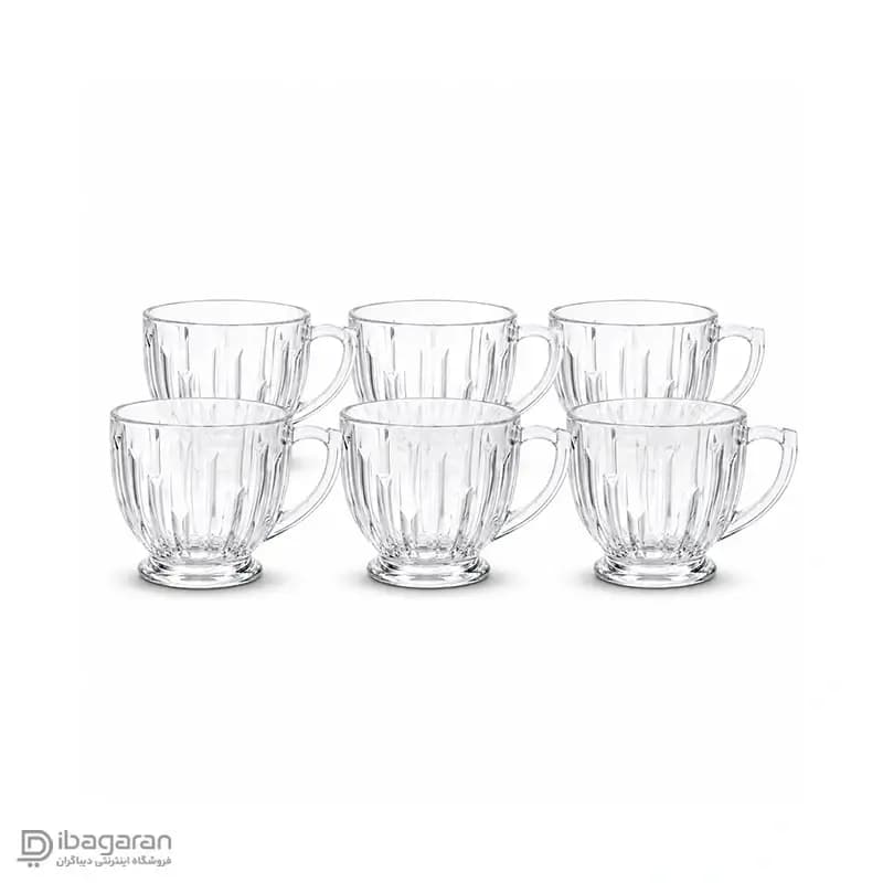 فنجان 6 عددی پیرلس مدل پیانو sk700400 — تصویر ۶