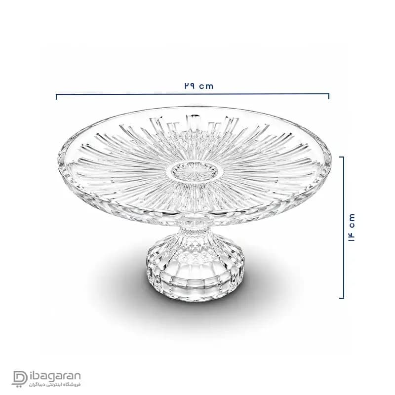 شیرینی خوری پایه دار پیرلس مدل پیانو sk771700 — تصویر ۲