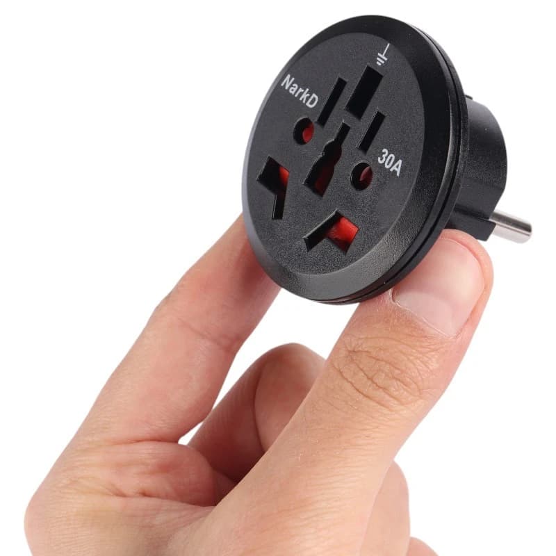 تبدیل برق 3 به 2 نارکد YH-005K 30A — تصویر ۱۱