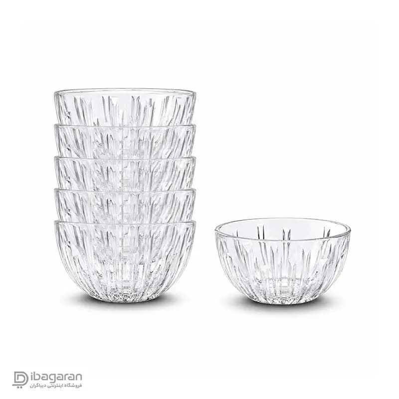 پیاله بلور 6 عددی پیرلس مدل پیانو sk22200 — تصویر ۳
