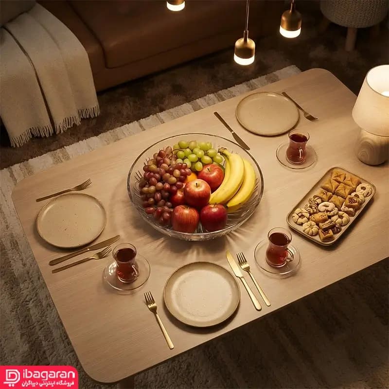 میوه خوری بدون پایه پیرلس مدل پیانو sk762400 — تصویر ۸