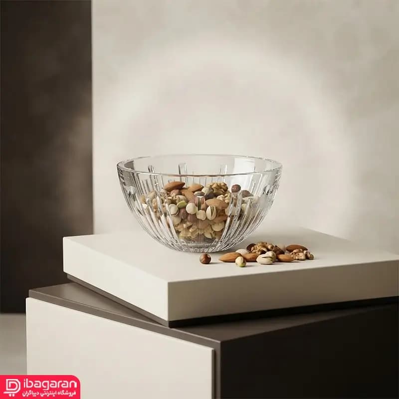 کاسه آجیل خوری بدون پایه پیرلس مدل پیانو sk762200