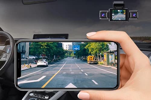 دوربین ثبت وقایع خودرو 4 لنزه وای فای دار VEHICLE BLACKBOX DVR — تصویر ۸