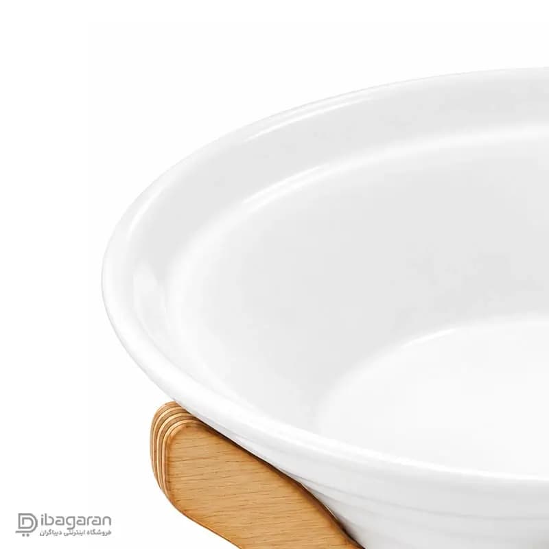 پاستا خوری پایه چوبی لاویز کارولین — تصویر ۷