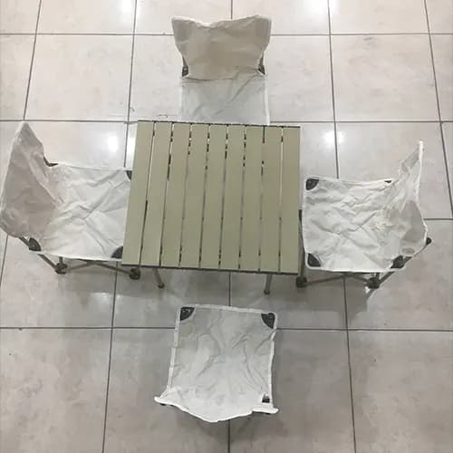 میز و صندلی تاشو کمپینگ و مسافرتی 4 نفره — تصویر ۲