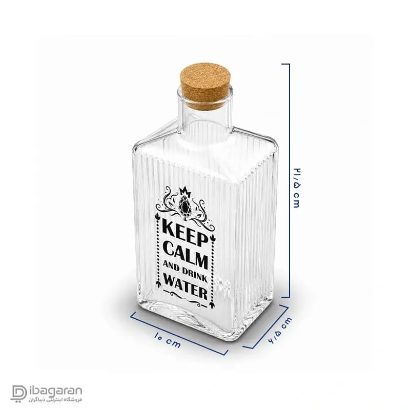 بطری آب کتابی کارولین مدل آیدا 321 — تصویر ۲
