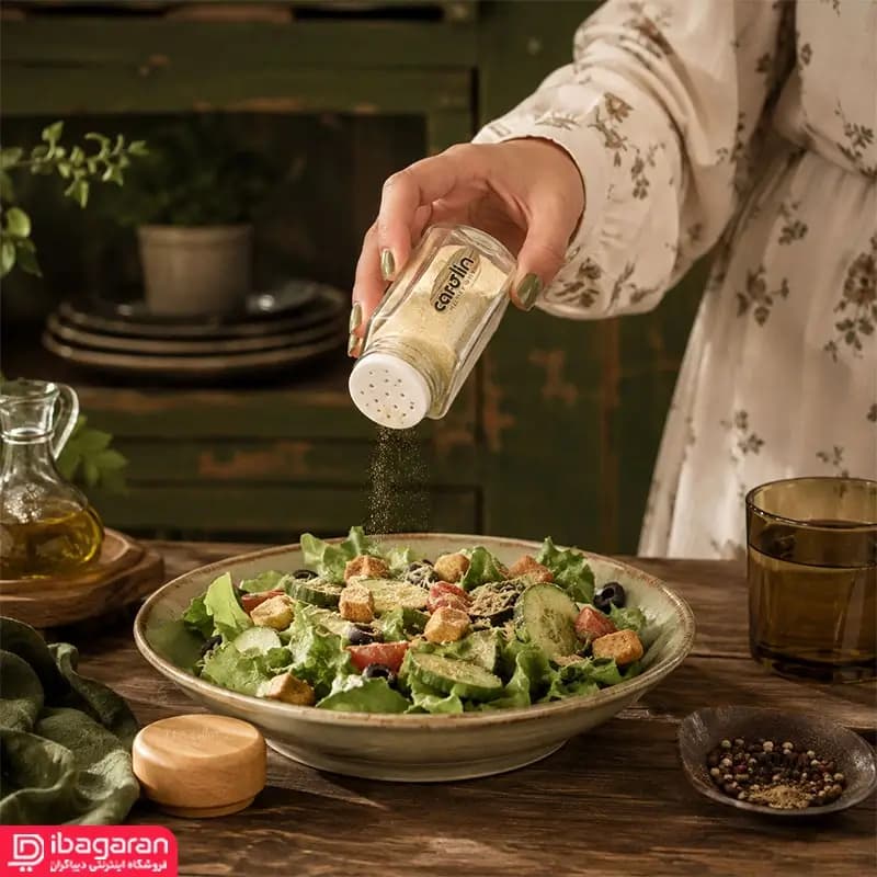 جا ادویه چهارگوش کارولین مدل ثنا 314 — تصویر ۶