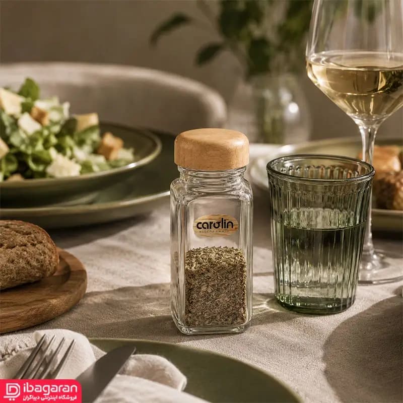 جا ادویه چهارگوش کارولین مدل ثنا 314