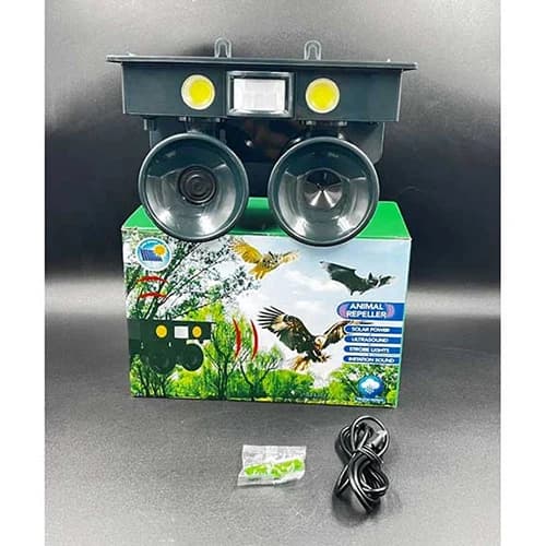 دستگاه دفع پرندگان و حیوانات خورشیدی Solar Outdoor Pest Repeller — تصویر ۲