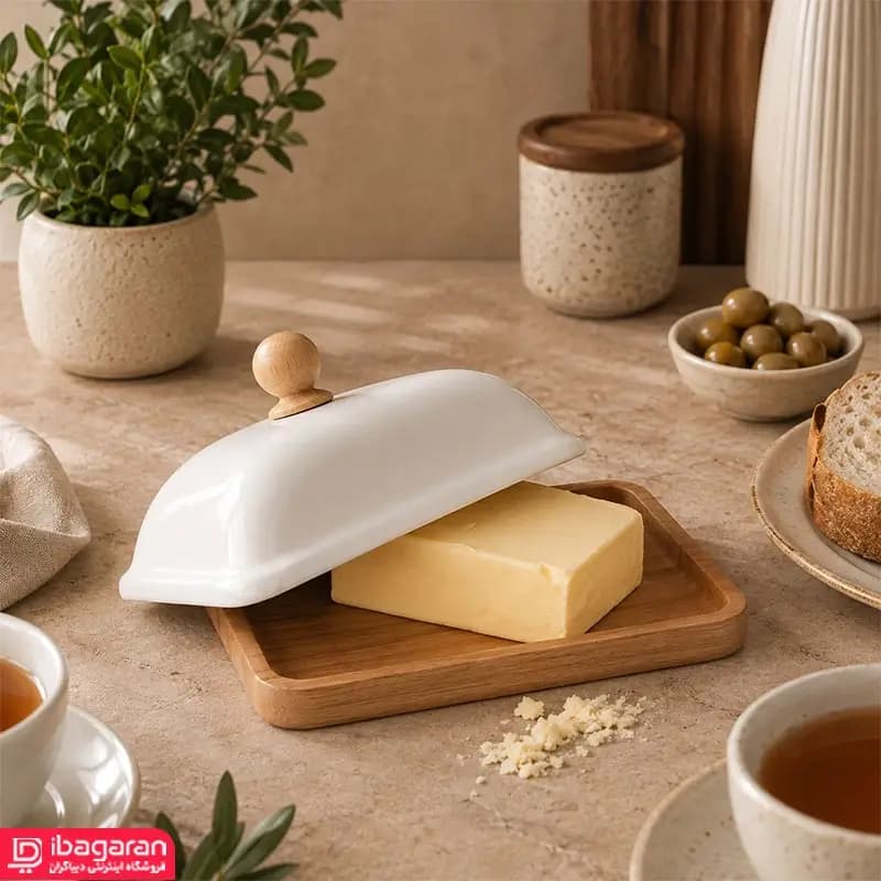 ظرف کره خوری سرامیکی شیدا کارولین مدل 251