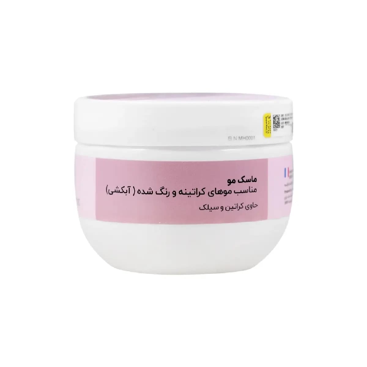 ماسک موی داخل حمام با آبکشی مناسب موهای کراتینه و رنگ شده | بیزانس — تصویر ۲