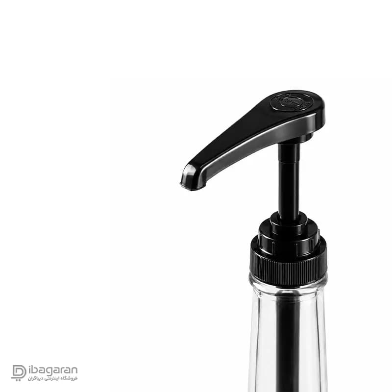 بطری سیروپ شیشه ای کارولین مدل 611 — تصویر ۵