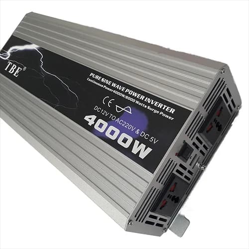 اینورتر و مبدل برق خودرو 4000W وات تمام سینوسی تی بی ای TBE اورجینال — تصویر ۵