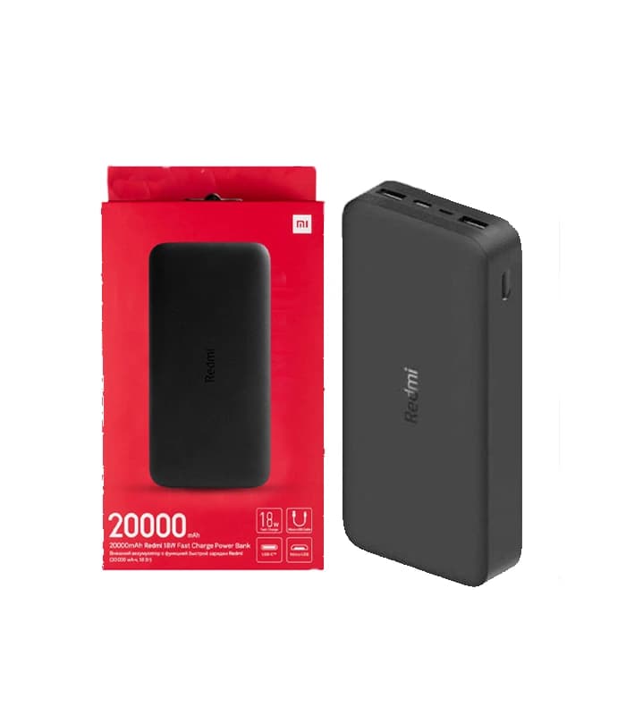 پاور بانک شیائومی 2۰۰۰۰ میلی آمپر redmi — تصویر ۲