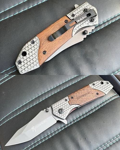 چاقوی تاشو جیبی برونینگ BROWNING مدل X66 — تصویر ۵