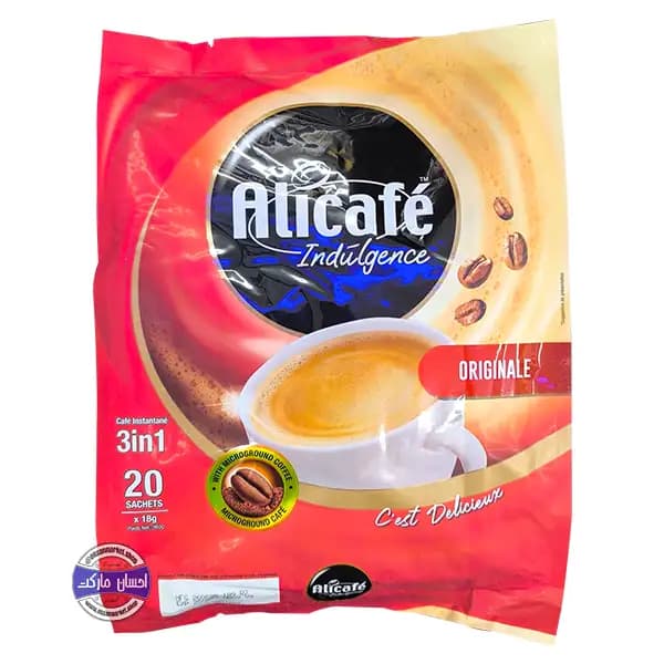 کافی میکس 3 در 1 اورجینال علی کافه 20 عددی — تصویر ۳