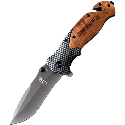 چاقوی جیبی کارتر دار برونینگ BROWNING مدل X50 — تصویر ۲