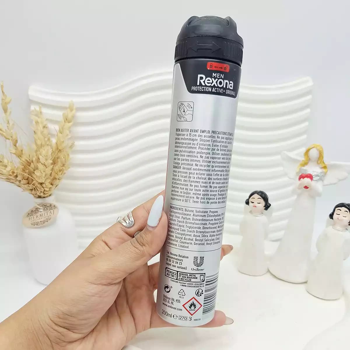 اسپری ضد تعریق رکسونا مردانه 48 ساعته مدل Protection Active حجم 200 میل — تصویر ۴