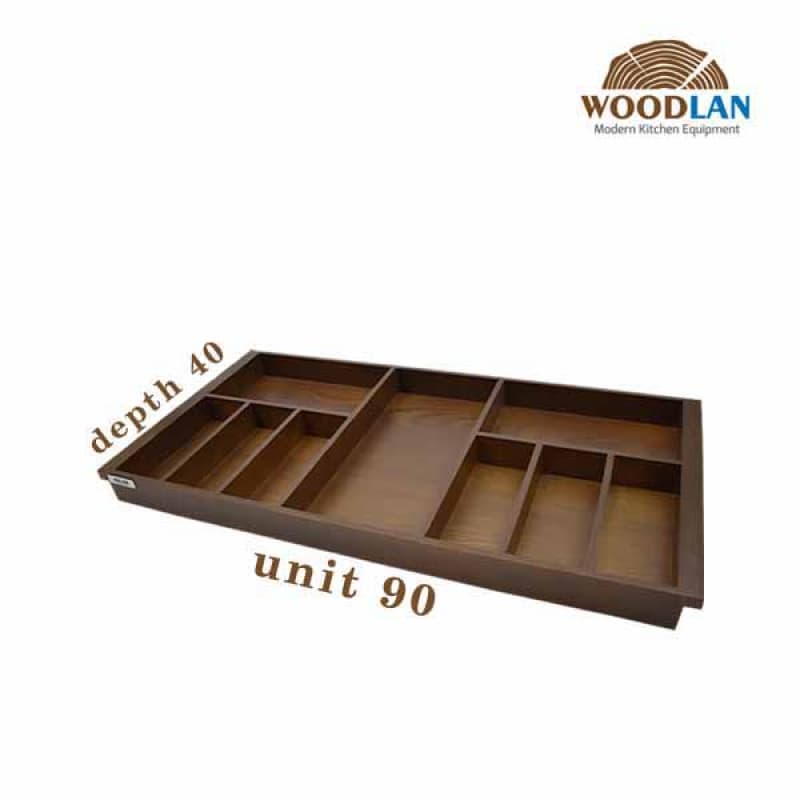 جاقاشق و چنگال چوبی آدلان عمق 40 — تصویر ۶