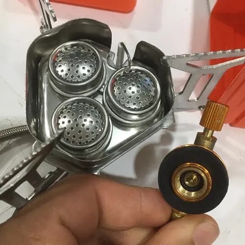 سرشعله شلنگدار ۳ شعله کمپسور | Campsor 3-Burner Hose Stove — تصویر ۴