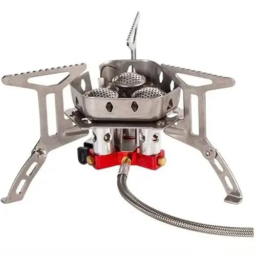 سرشعله شلنگدار ۳ شعله کمپسور | Campsor 3-Burner Hose Stove — تصویر ۲